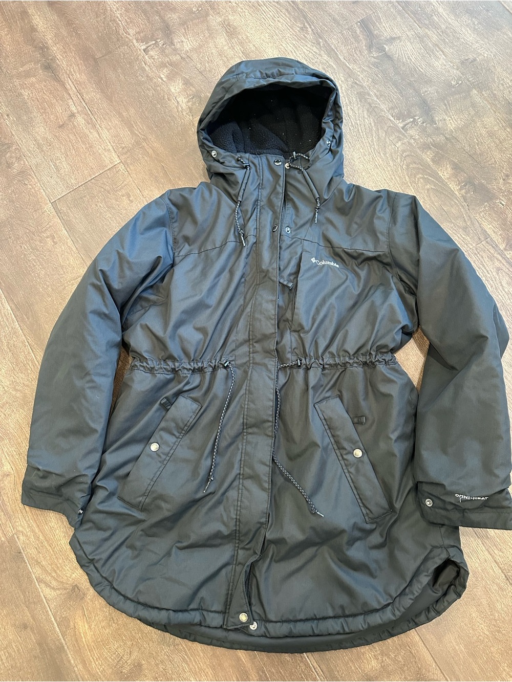 Columbia Women's Black Hooded Winter Parka